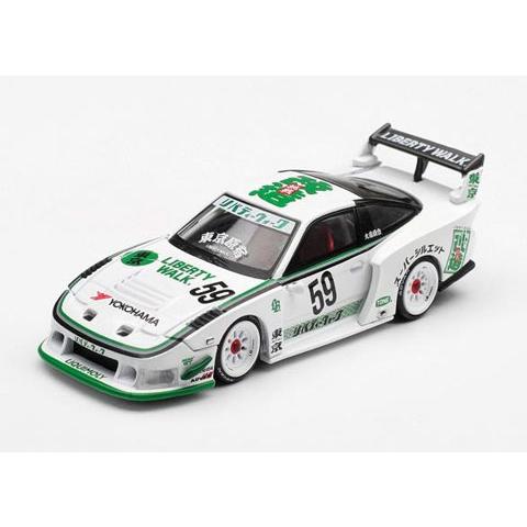 MINI-GT 1/64 Nissan LB-Super Silhouette 180SX ホワイト...
