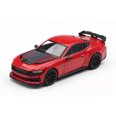 MINI-GT 1/64 フォード マスタング ダークホース レースレッド(左ハンドル) ブリスター...