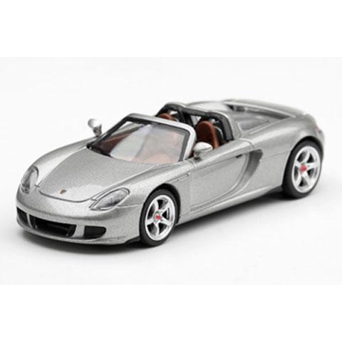 MINI-GT 1/64 ポルシェ カレラ GT GT シルバー(左ハンドル) ブリスター仕様 (M...