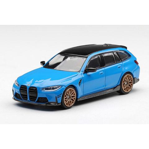 MINI-GT 1/64 BMW M3 Mパフォーマンス ツーリング リビエラブルー(左ハンドル) ...