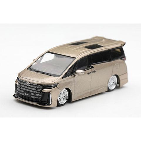 MINI-GT 1/64 Toyota ヴェルファイア 40 KUHL ゴールド メタリック(左ハン...