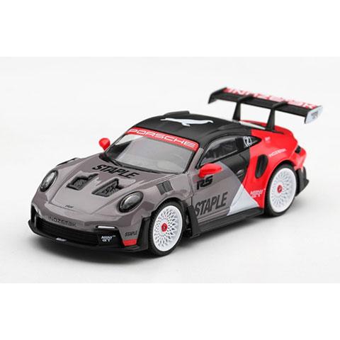 MINI-GT 1/64 ポルシェ 911 GT3 RS ステイプル x イノゼテック(左ハンドル)...