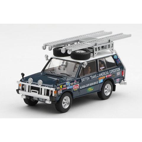 MINI-GT 1/64 レンジ ローバー 1971 ブリティッシュ・トランス-アメリカ・エクスペデ...