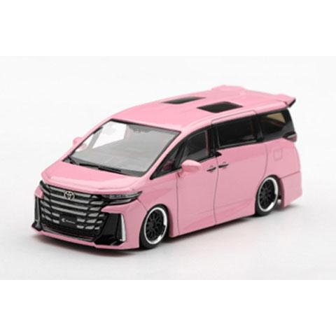 MINI-GT 1/64 Toyota ヴェルファイア 40 KUHL メタリックピンク（左ハンドル...