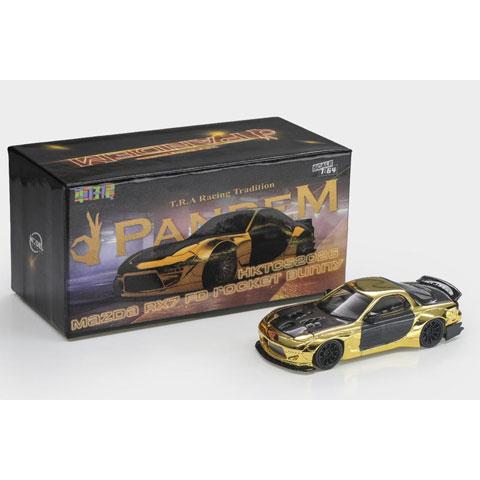 MODEL MODEL 1/64 Mazda RX7 FD Rocket Bunny ゴールドメッキ...