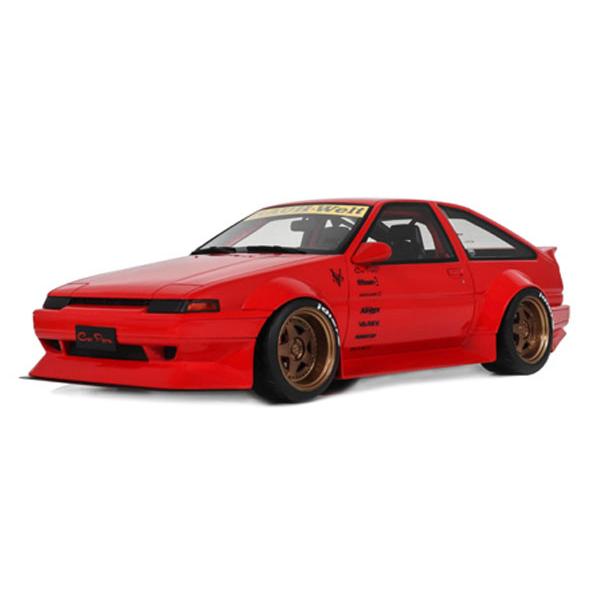 OttO mobile 1/18 トヨタ AE86 スプリンター トレノ ワイドボディ 1986 (...