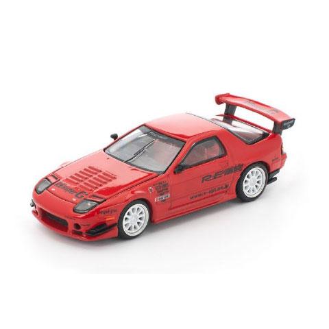 POP RACE 1/64 マツダ RX-7（FC3S）RE雨宮 レッド (PR640343)