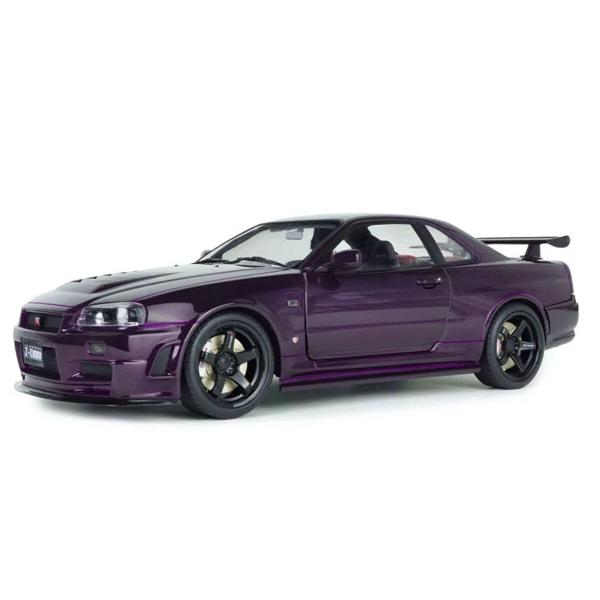 SOLIDO 1/18 日産 スカイライン GT-R (R34) Z-tune 1999 (パープル...