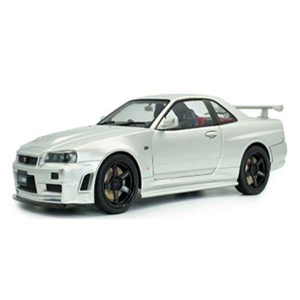 SOLIDO 1/18 日産 スカイライン GT-R (R34) Z-tune 1999 (シルバー...