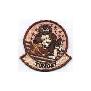 アメリカ海軍 VF-11 フィリックス (デザート) パッチ (VF-11-FELIXDESERT)...