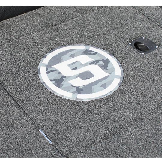 サウザー　デッキカーペット用ワッペン　タイプ3　カモフラージュ　【48079】　SOUTHER