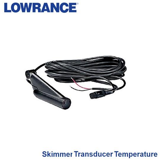 ローランス　スキマー型水温センサー内臓振動子　電源コード一体　455/800khz　LOWRANCE