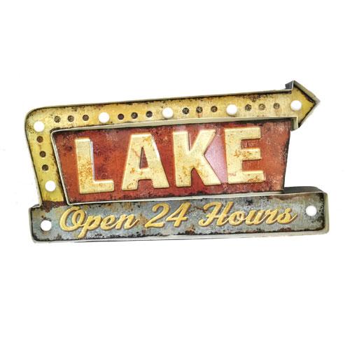 【セール】 リバースエッジ　LEDメタル3Dサインパネル No.2220　RIVERS EDGE