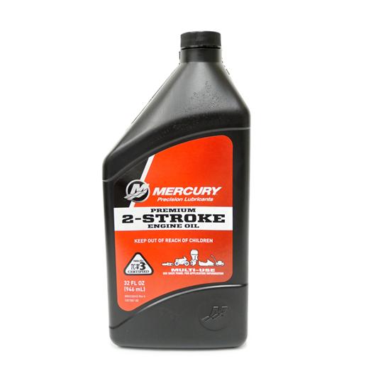 マーキュリー　2ストローク船外機オイル　プレミアム　946ml　【92-8M0229787】