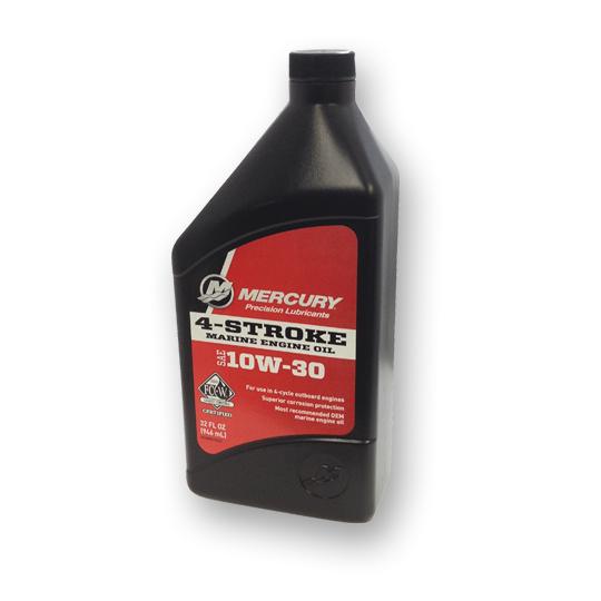 マーキュリー　4ストローク船外機オイル　SAE 10W-30　946ml　【92-8M0078625...
