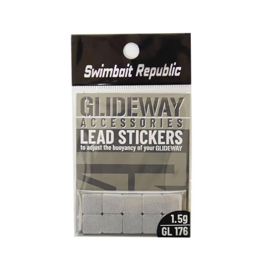 スイムベイトリパブリック　リードステッカー （板オモリ） SwimbaitRepublic