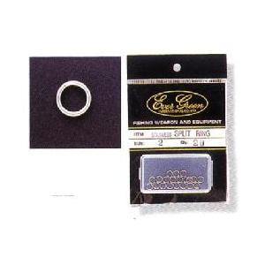【メール便可】EVERGREEN　エバーグリーン　ステンレススプリットリング　ケース入り