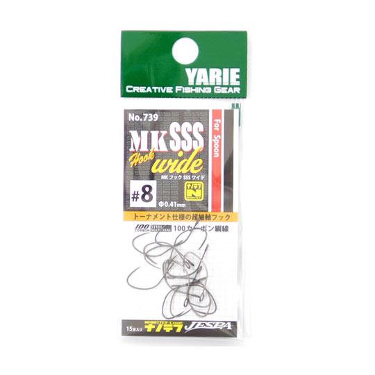 ヤリエ　MKフック　SSSワイド　No.739　15本入り Yarie