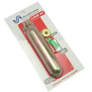 BLUESTORM　ブルーストーム　ライフジャケット交換用ボンベセット　自動膨張式用　【33HR6F...