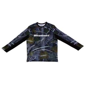 メガバス GAME LONG SLEEVE(ゲームロングスリーブ） REAL CAMO (XS)｜backlash