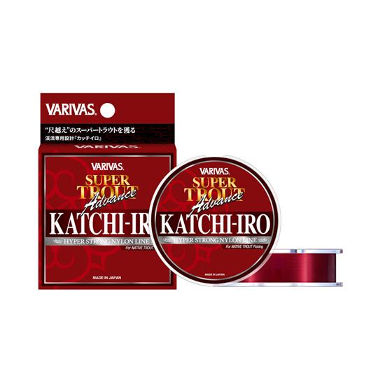 バリバス　スーパートラウトアドバンス　カッチイロ　ナイロン　100m