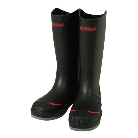 双進 Rフエルトピンブーツ ブラック L