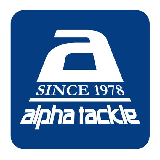 アルファタックル　ステッカー　110mm　正方形　alpha tackle　STICKER　