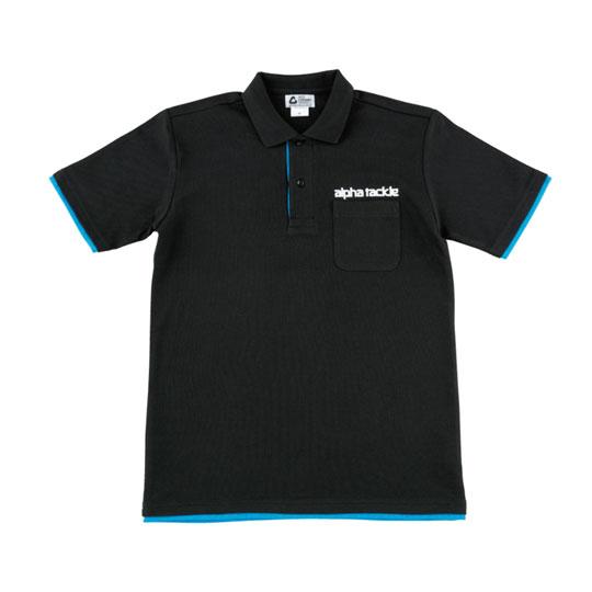 アルファタックル alphatackle ドライポロシャツ BK　alpha tackle DRY ...
