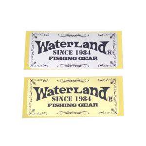 ウォーターランド　ステッカー　Sサイズ　2枚入り　WaterLand｜バックラッシュYahoo!店