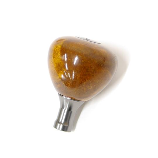 ウォーターランド　ウッドハンドルノブ2　ラウンド　Mサイズ