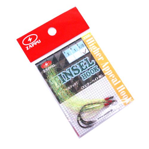 ザップ　ティンセルフック　ZAPPU TINSEL HOOK