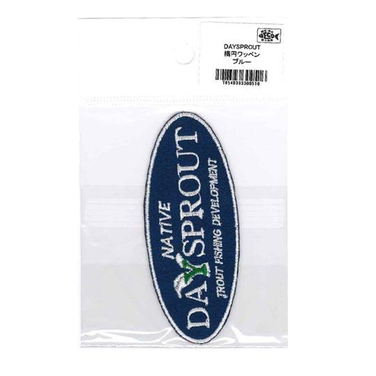 ディスプラウト　楕円ワッペン　DAYSPROUT　Elliptical emblem　