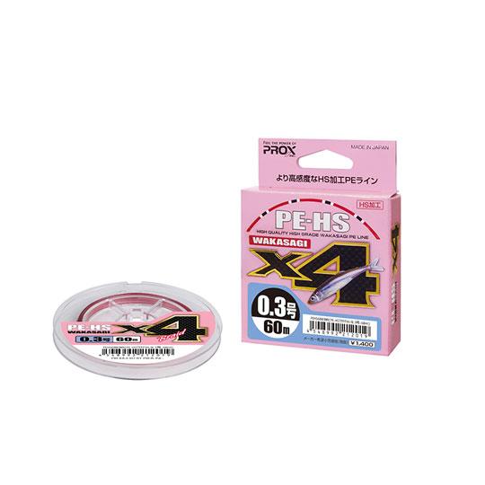 プロックス PE-HSワカサギX4 0.2号 PROX