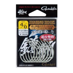 がまかつ　ジギングフック　鎌斬　Gamakatsu　JIGGING HOOK　