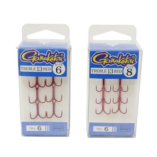 がまかつ　トレブル13　RED　復刻モデル