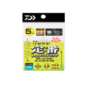 ダイワ　快適ワカサギ仕掛け SS 定番ナイロンワイドピッチ M