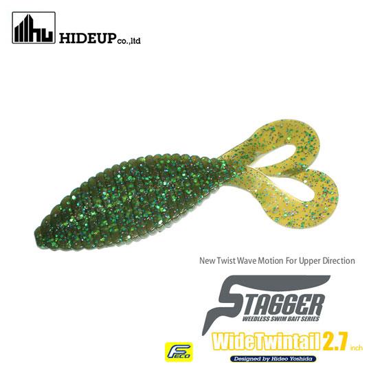 ハイドアップ　スタッガーワイドツインテール　2.7inch　HIDEUP　STAGGER WIDE ...