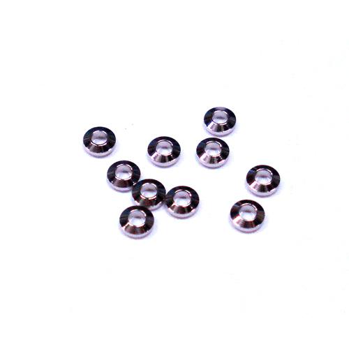 日本の部品屋　ビーズ　4×2　ブラス製