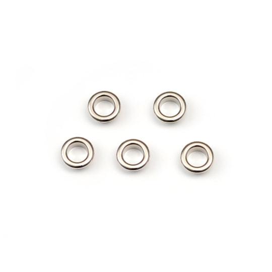 日本の部品屋　溝ナシカップ　ブラス製シルバー　5個入　NIHONNO BUHINYA　