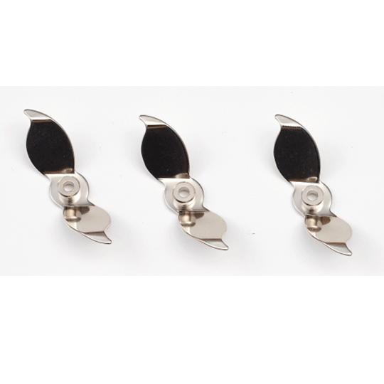 日本の部品屋　No.8　プロペラ　ボス付き　ブラス製