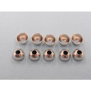 日本の部品屋　カップワッシャー　ブラス製　6.5×4.0H φ2.6mm｜backlash