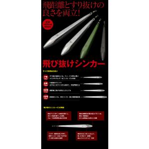 ダミキ 飛び抜けシンカー 三又ヘビキャロ専用設...の詳細画像2