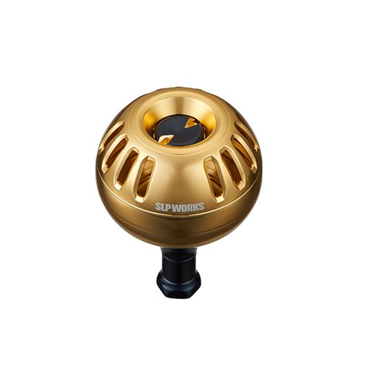 SLPワークス　25 ソルティガ 47mm　アルミパワーラウンドノブ　ゴールド