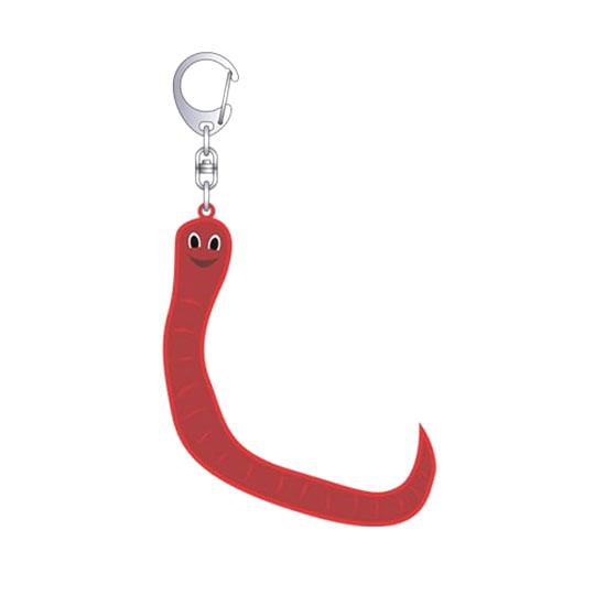 アルフレッド　ミミズくん キーホルダー
