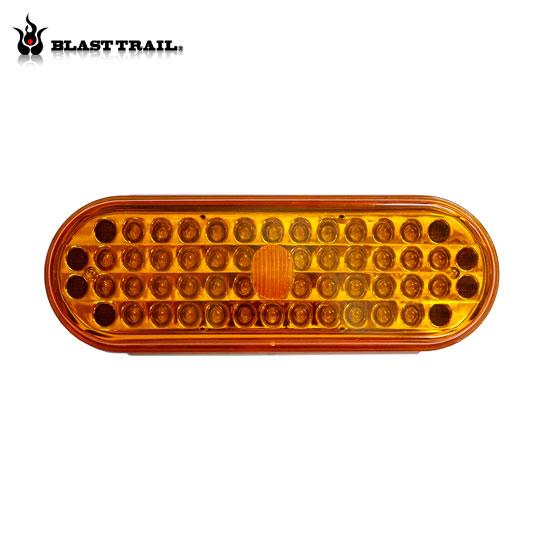 ブラストトレイル　オーバル型LEDランプ　＃オレンジ　【品番 48493】