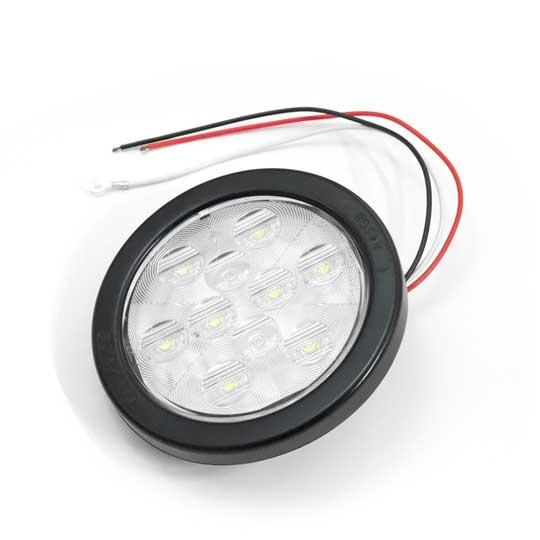 OPTRONICS (オプトロニクス)　4インチ（約10cm） ラウンド型LEDバックランプ　【配線...