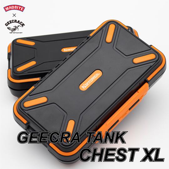 ジークラック×マグバイトジークラタンクチェスト　XLサイズ　＃ブラック×オレンジ　GEECRACK×...