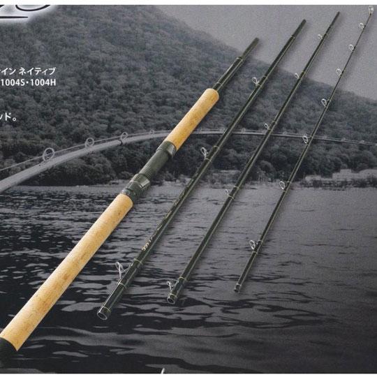 ロデオクラフト　フォーナインマイスター　ネイティブ　ブラックウルフ　1004S　レイクトローリング　...