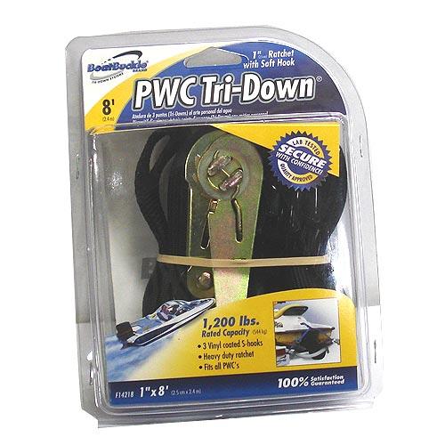 【在庫限りの特別価格】BoatBuckle　PWCトランサムタイダウン　ラチェットタイダウンベルト　...