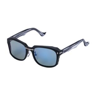 ゼクー　リンクス　F-2104 (TVS/BM) マットブラック/フェードグレー　偏光サングラス